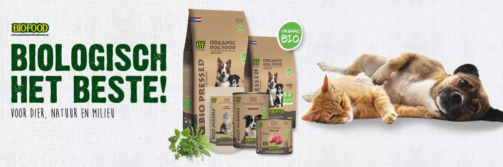 heerser Drastisch gewoontjes Biologische diervoeding voor hond en kat | Biofood Organic